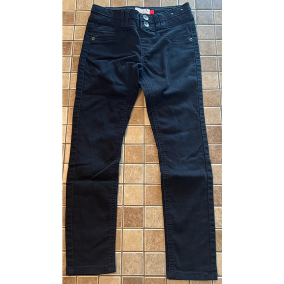 Girls SO Black Jeans Size 7 - Picture 1 of 4